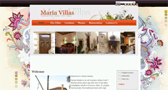Desktop Screenshot of maria-villas.gr